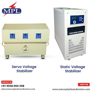Servo Voltage Stabilizer vs Static Voltage Stabilizer