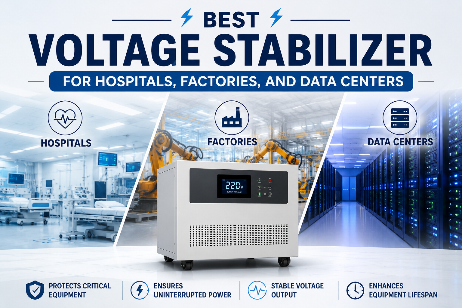 Servo Voltage Stabilizers Manufacturers