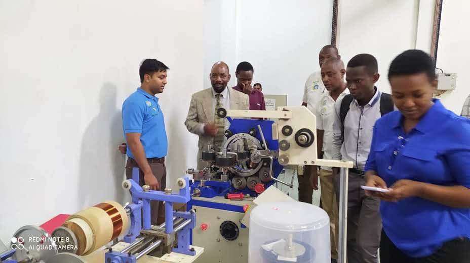 Macroplast field service for utility customers in Tanzania